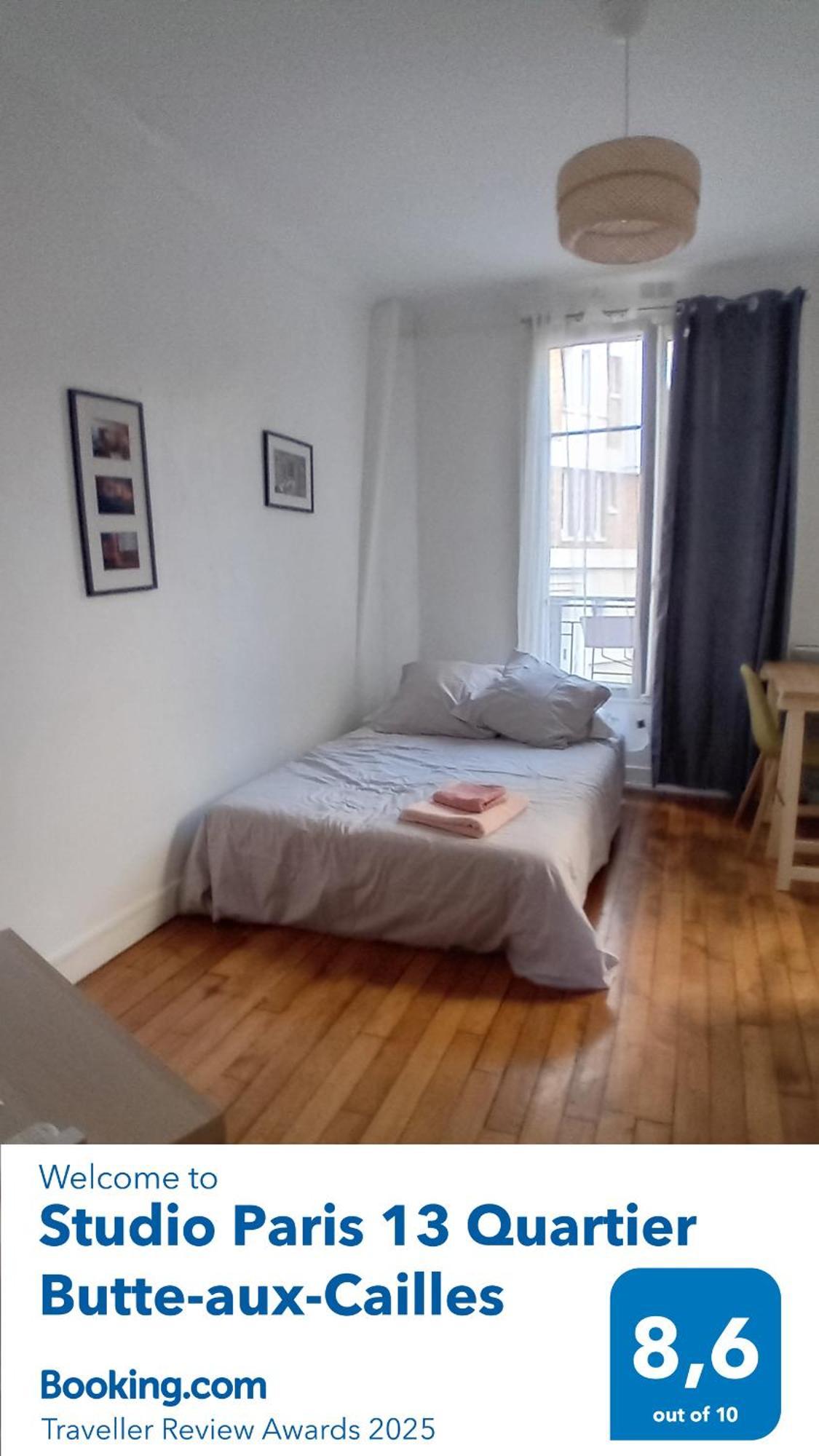 Studio Paris 13 Quartier Butte-Aux-Cailles Kültér fotó