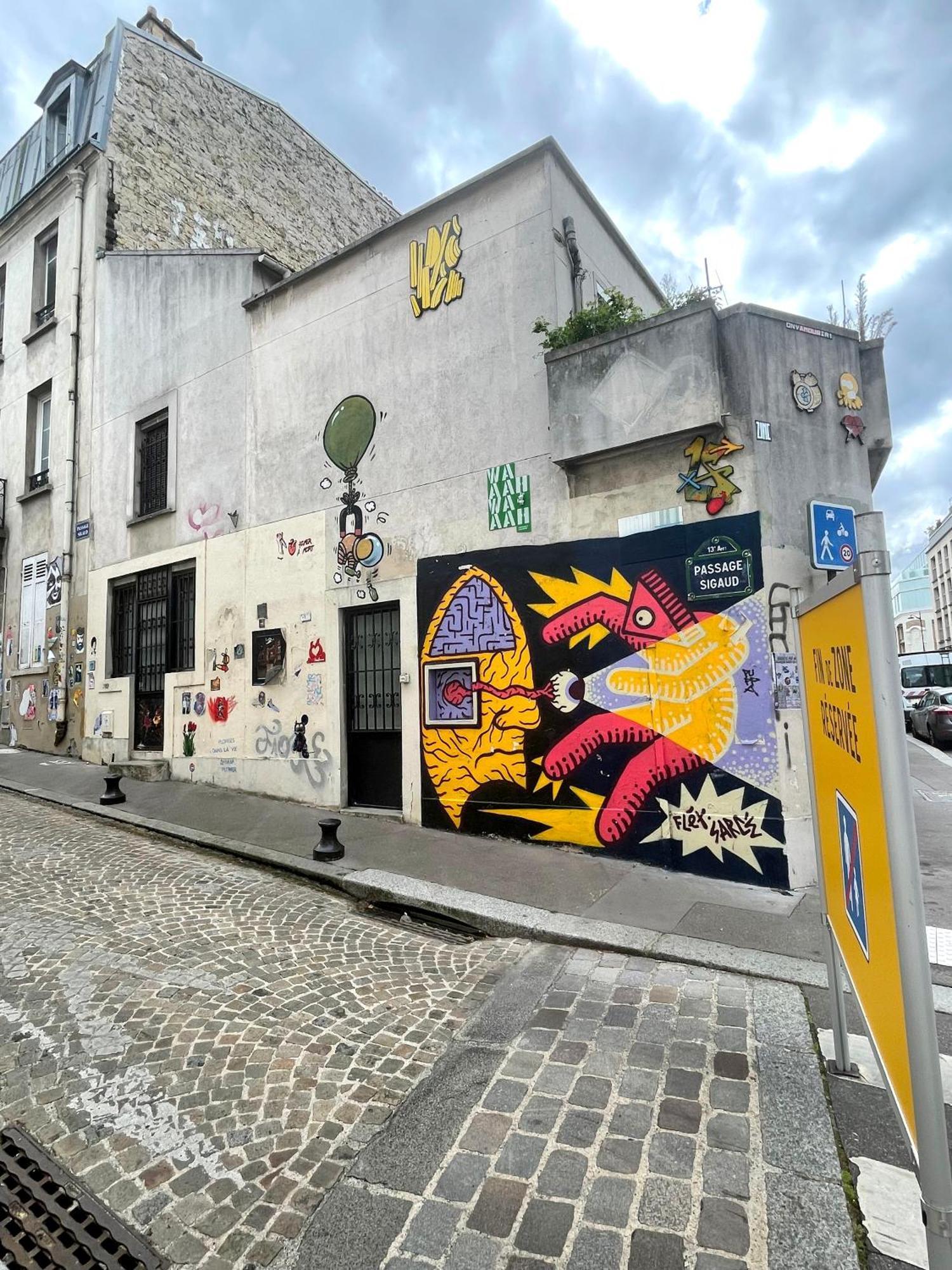 Studio Paris 13 Quartier Butte-Aux-Cailles Kültér fotó