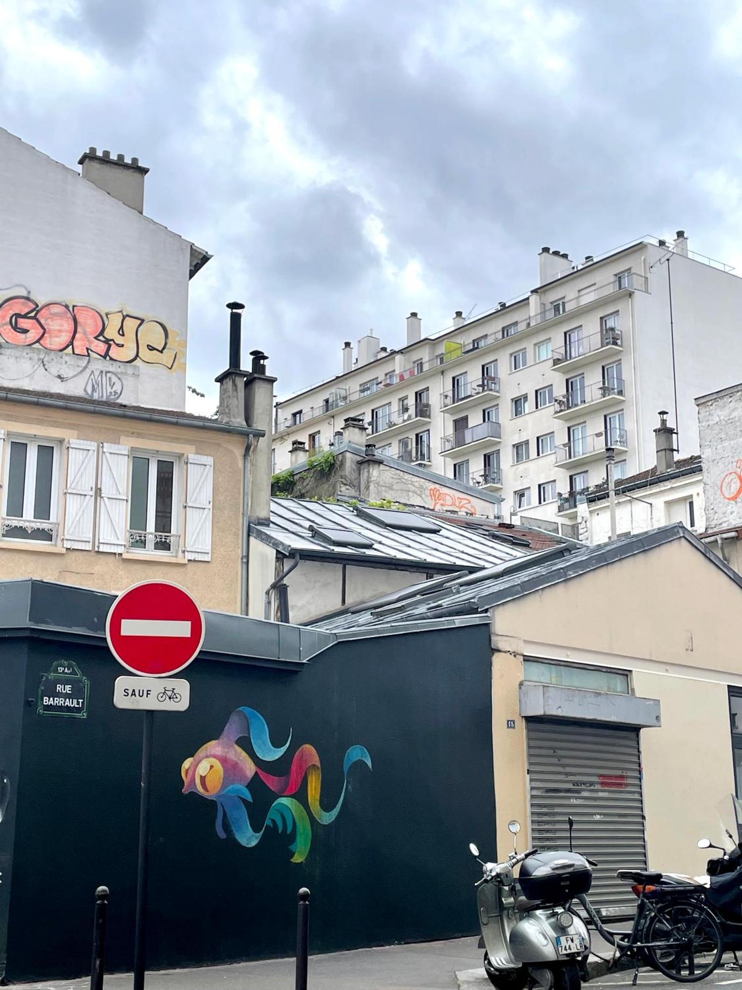 Studio Paris 13 Quartier Butte-Aux-Cailles Kültér fotó